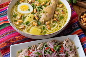 Caldo de Gallina Acevichado